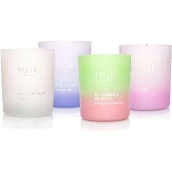 JOIK Home & Spa Strawberry & Rhubarb lumânare parfumată - imagine 3